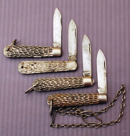 Four Boy's Knives