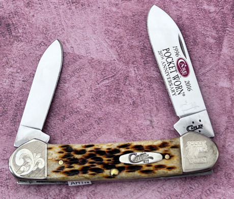 Case Engraved Canoe Pocketworn 20th