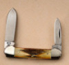 Case Blue Scroll Etch Canoe - 4