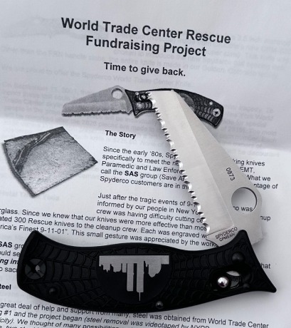 Spyderco World Trade Center Knife