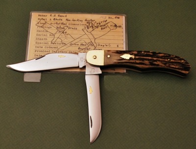 RJ Read handmade Folding Hunter