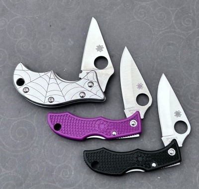 Trio of Spyderco