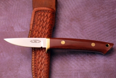 WJ McDonald Handmade Drop Point Hunter