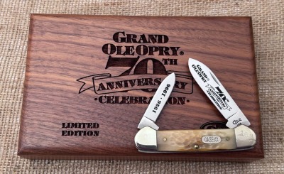 Grand Ole Opry 70th Anniversary Case Bone Canoe