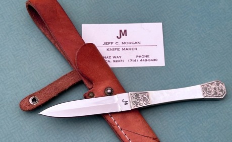 Jeff Morgan Handmade Pearl Dagger