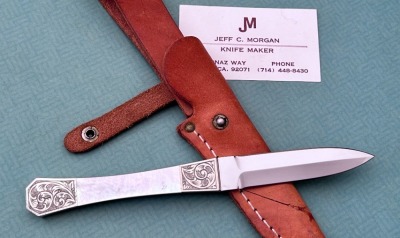 Jeff Morgan Handmade Pearl Dagger - 2