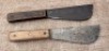 Two Russell Cotton Sampler Fixed Blades - 2