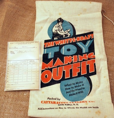 Cattaraugus "The Witt-L-Kraft" Toy Making Outfit bag