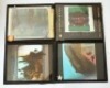4 Lantern Slides in leather box