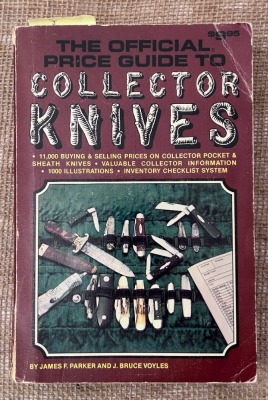 Parker/Voyles Official Price Guide to Collector Knives