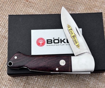 Boker Zertifikat Ironwood Lockback