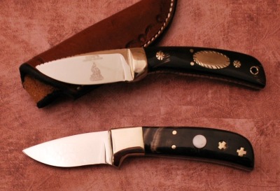 Pair Gene's Limited Edition Horn Drop point Hunters