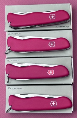 Four Victorinox SAK