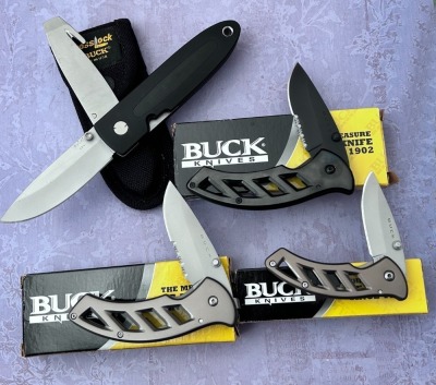 Four Buck knives