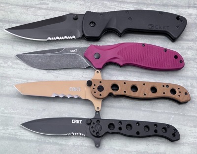 Four CRKT Knives