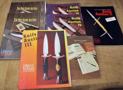 Seven Voyles Auction Catalogs