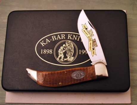 KA-BAR 100th Anniversary knife