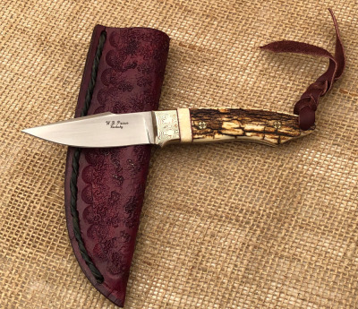 W. D. Pease Bark Mastodon-Mokume-Mosaic hunter