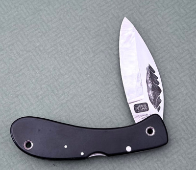 David Boye Special Steel lockback folder