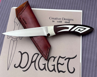 Dan Dagget Art Knife Hunter "Pronghorn"