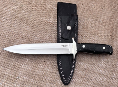 Bob (Bob-Sky) Hajovsky Scotland TX Double Edge Dagger/Bowie