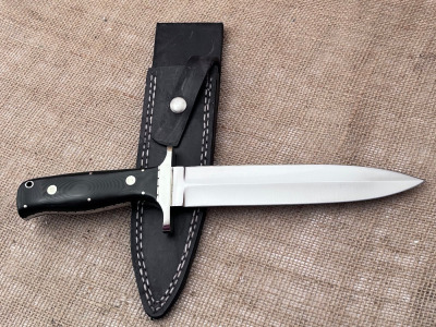 Bob (Bob-Sky) Hajovsky Scotland TX Double Edge Dagger/Bowie - 2