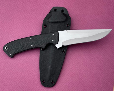 Al Polkowski Finger Grooved G10 Small Kasper Fighter - 2