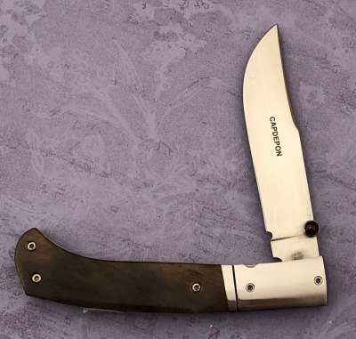 Bobby Capdepon Thumb stud locking liner folder