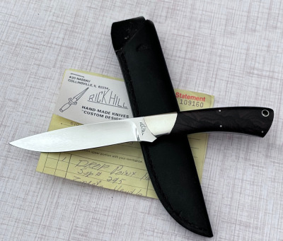 Rick Hill Handmade Drop Point Hunter