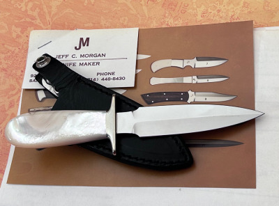 Jeff Morgan Pearl handled dagger - 2