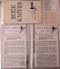 A Binder Full Of Buck Catalogs - 54