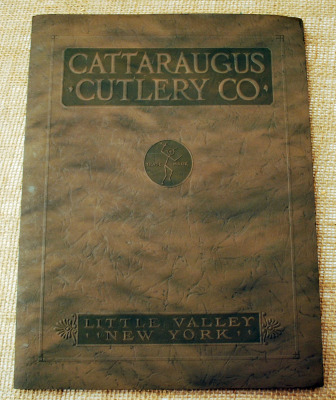 Joseph Elliot & Sons Carboard Sign and a 1923 Cattaraugus Catalog - 2