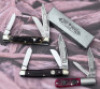 Three German made Frosty Etch Knives - 2
