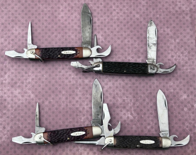 Three Kabar Scouts and One Camco Scout - 2