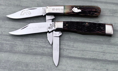 Stag KA-BAR-LO and Queen Rogers Gunstock - 2