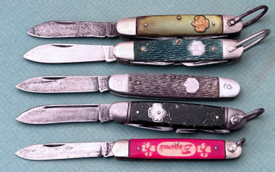 Five Girl Scout knives - 2