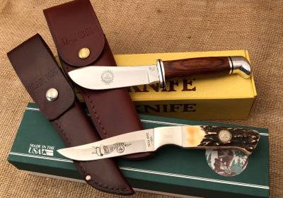 Buck and Stag Bear Fixed Blades - 2