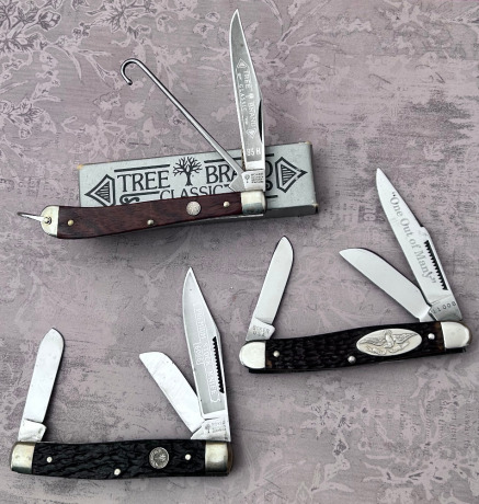 Three Vintage Boker Knives