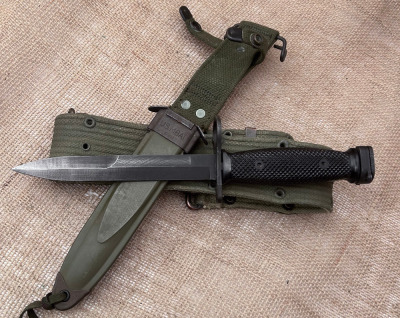 Conetta M7 Bayonet with web belt