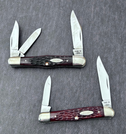 Case 70's bone '08s, 6308 whitter & 6208 half-whittler