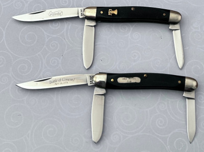 Schrade Minuteman & Liberty Bell Bicentennial Knives