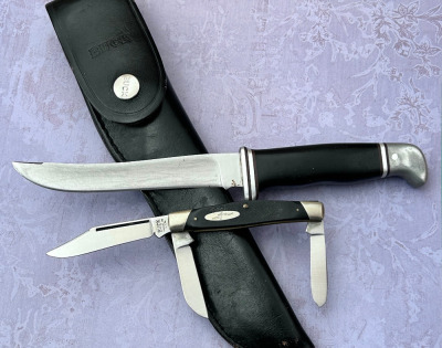 Buck Folder and Fixed Blade