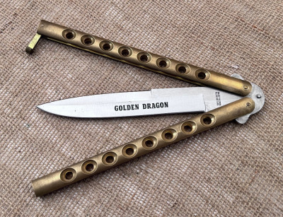 Taylor/Seto Large Brass Balisong