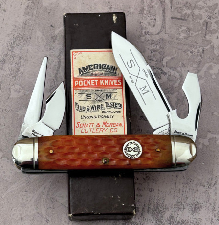 Queen Schatt & Morgan Scout Knife