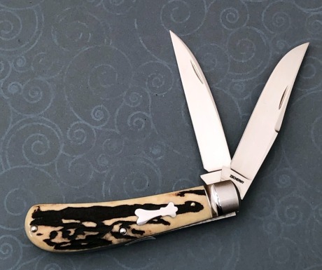 Mike Zscherny Wharncliffe Two blade Folder