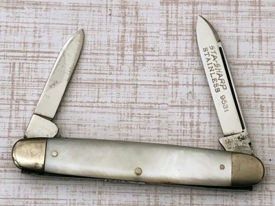 Vintage Etched Stay-Sharp Pearl