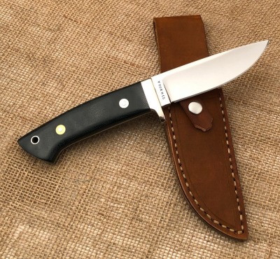 Steve Voorhis Micarta Drop Point Hunter