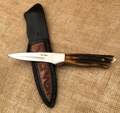 Don Lozier Amber Stag Dagger