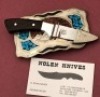 Nolen Knives Belt Buckle and Knife combo - 3