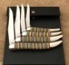 Set of Case Candy Stripe Toothpicks 25-50-75 cent tang - 2